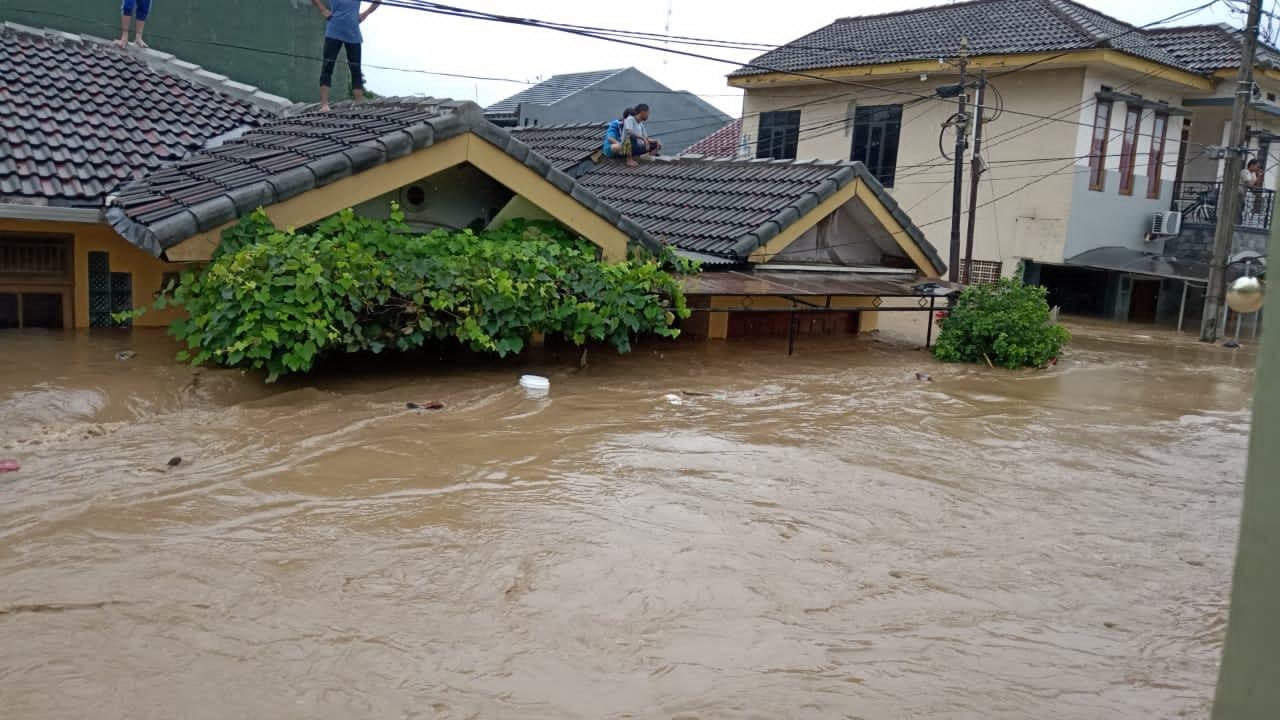 Banjir GUnung Putri 2020
